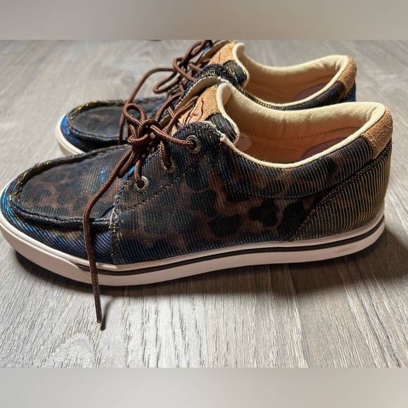 Twisted X Shiny Print Women Shoes- 7M - Picture 3 of 7